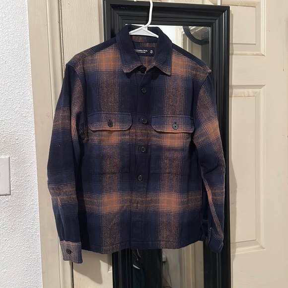 Abercrombie Heavyweight Flannel Jacket - Picture 1 of 3